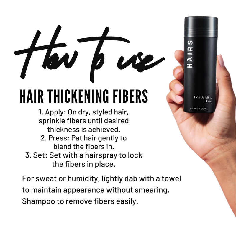 Hairs Building Fibers - Bundel  (1 + 1 FREE)